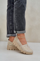 Poltopánky na platforme model 208430 Step in style