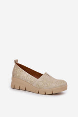 Poltopánky na platforme model 208430 Step in style