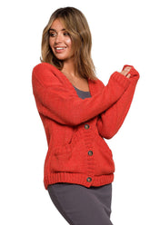 Sveter na rozopínanie model 157593 BE Knit