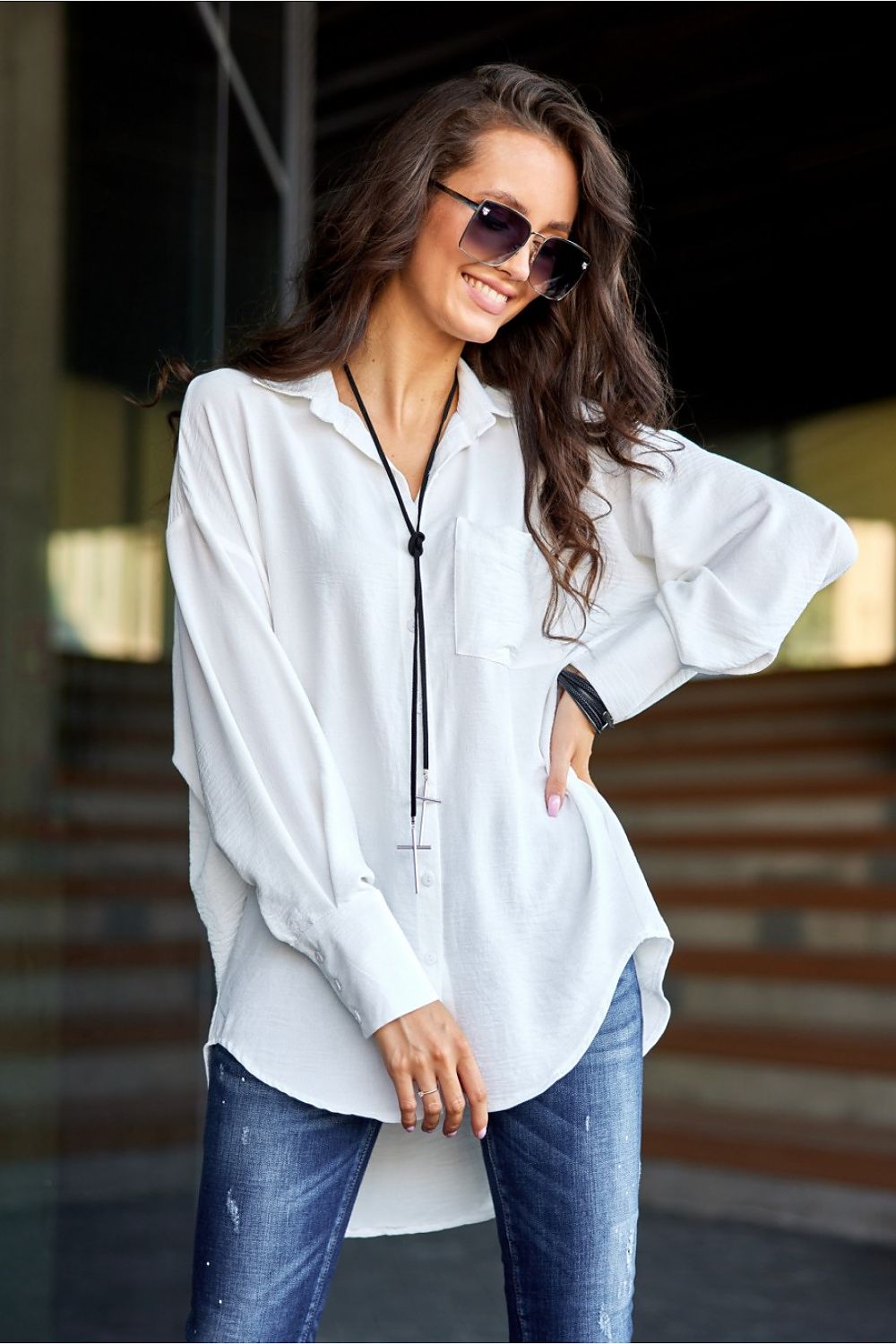  Tričko s dlhým rukávom model 199476 Roco Fashion 