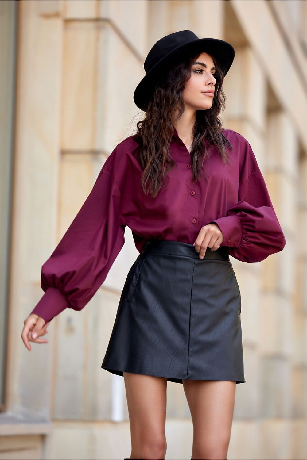  Tričko s dlhým rukávom model 200166 Roco Fashion 