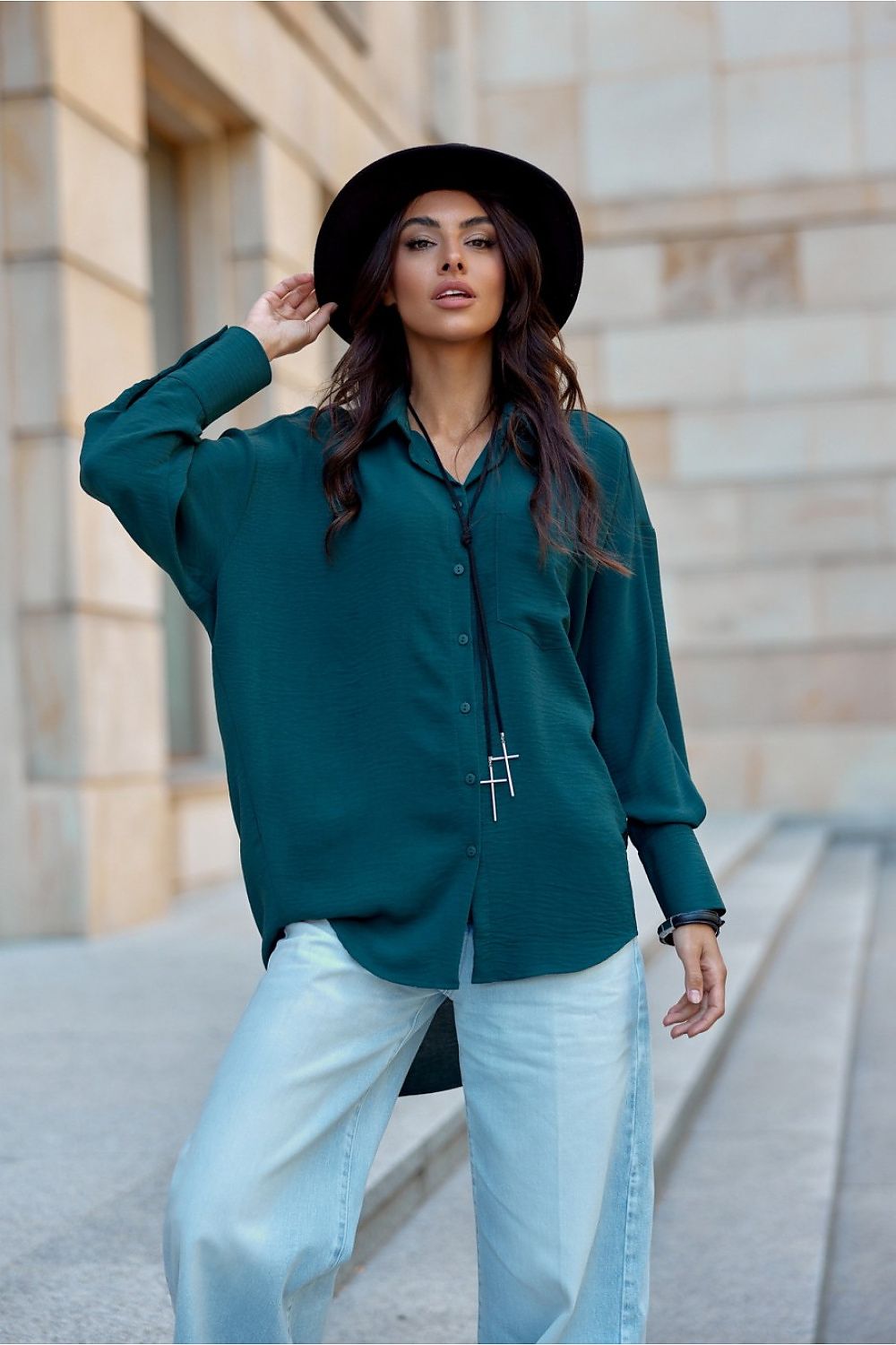  Tričko s dlhým rukávom model 201519 Roco Fashion 