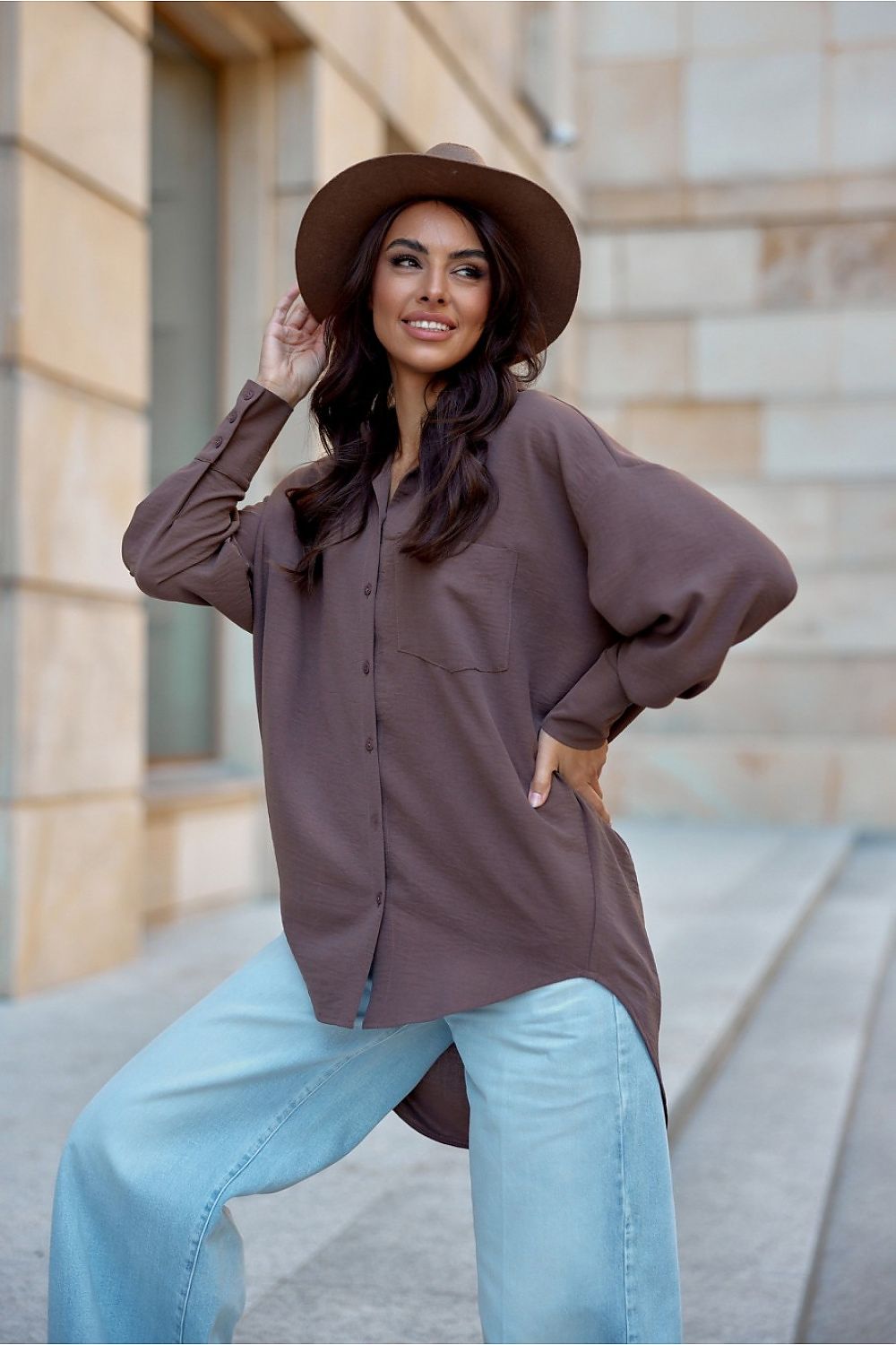  Tričko s dlhým rukávom model 201520 Roco Fashion 