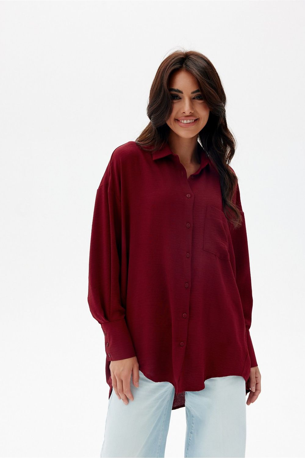  Tričko s dlhým rukávom model 201521 Roco Fashion 