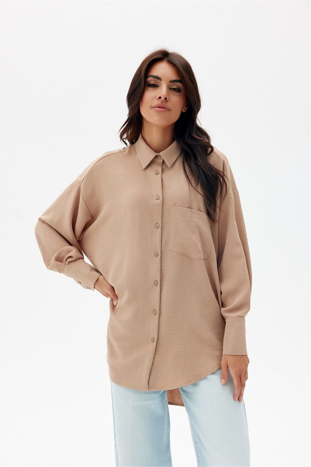  Tričko s dlhým rukávom model 201522 Roco Fashion 