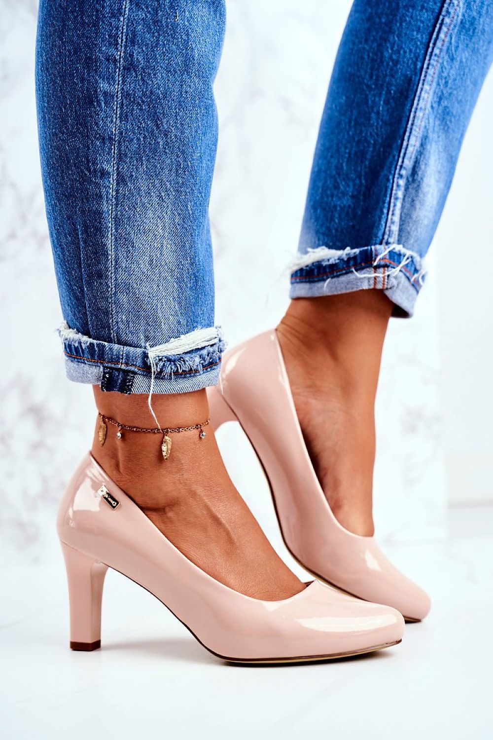  Lodičky na opätku model 206813 Step in style 