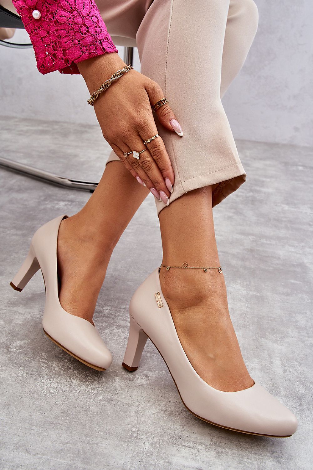  Lodičky na opätku model 206815 Step in style 