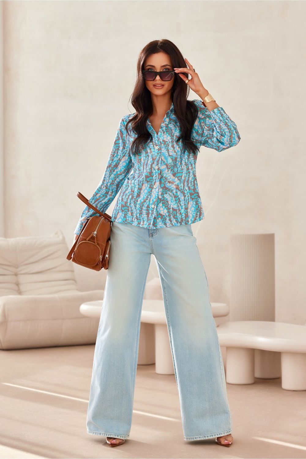  Dámska košeľa model 206953 Roco Fashion 