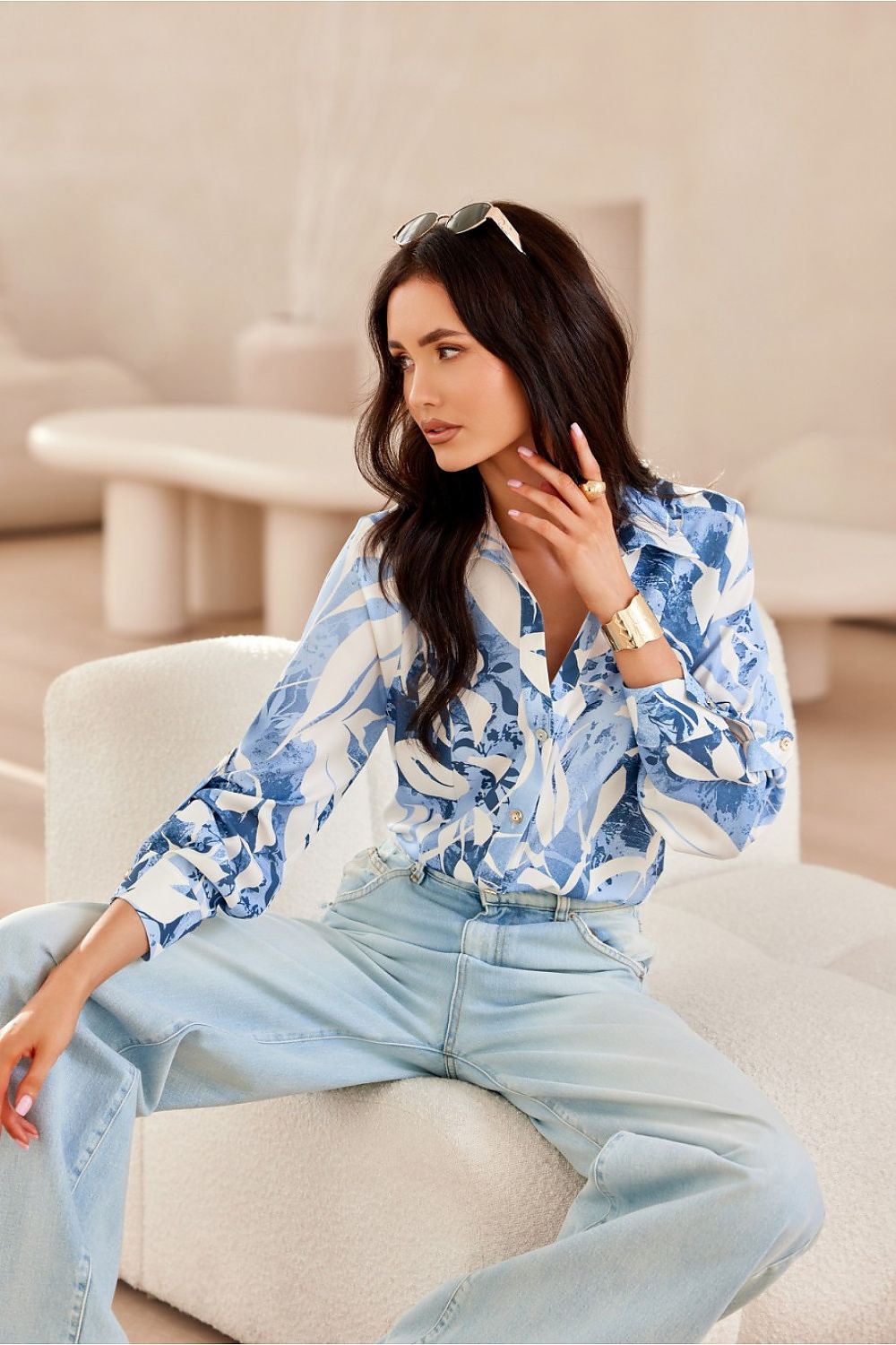  Dámska košeľa model 206954 Roco Fashion 