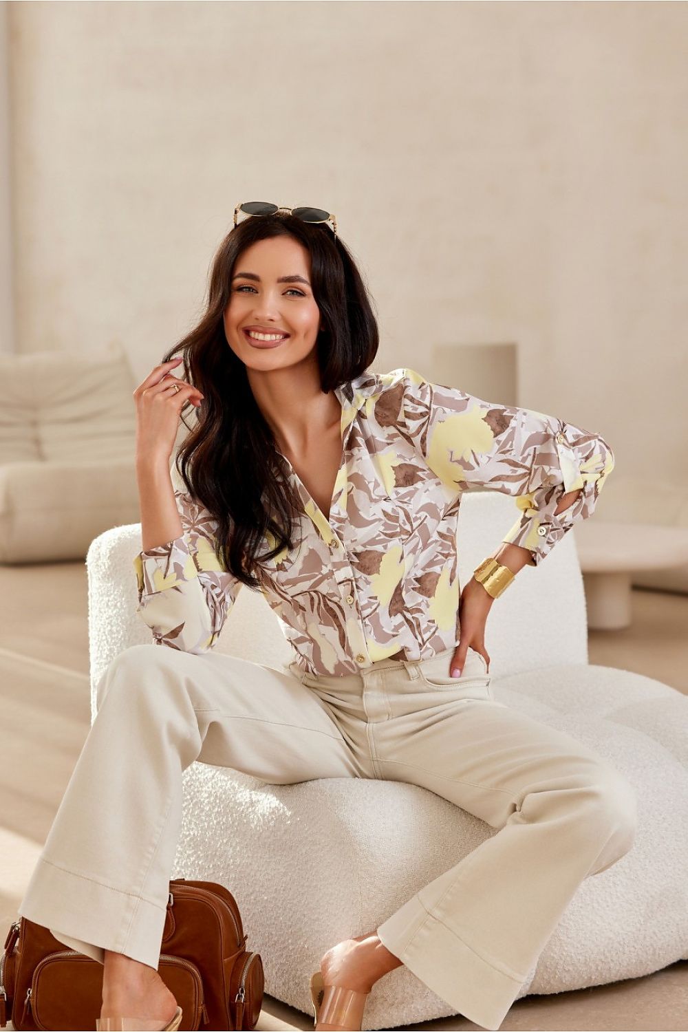  Dámska košeľa model 206957 Roco Fashion 