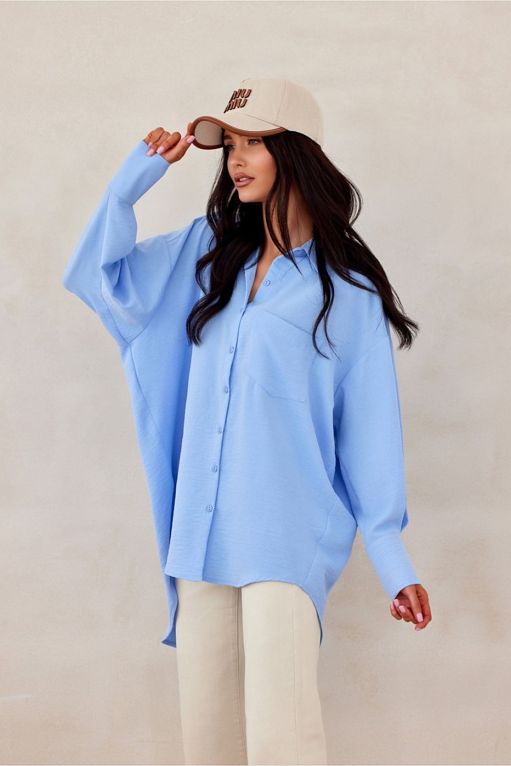  Tričko s dlhým rukávom model 207002 Roco Fashion 