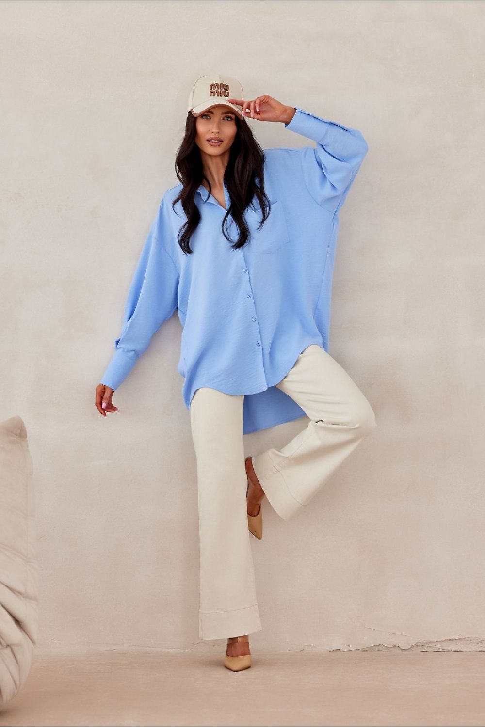  Tričko s dlhým rukávom model 207002 Roco Fashion 