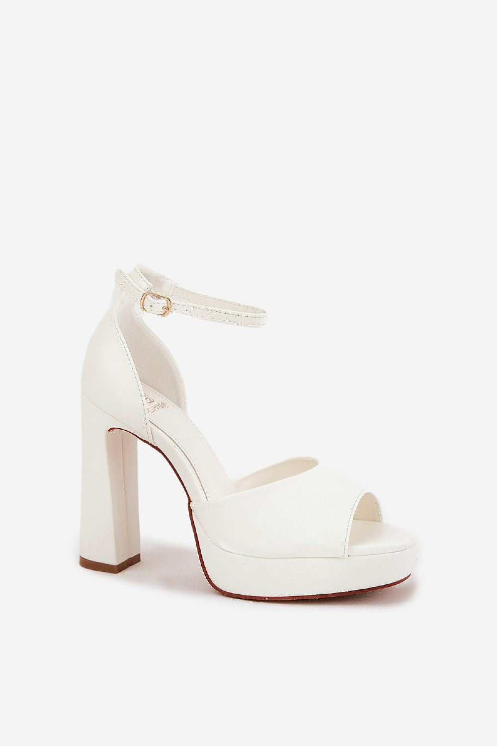  Sandále na opätkoch model 209894 Step in style 