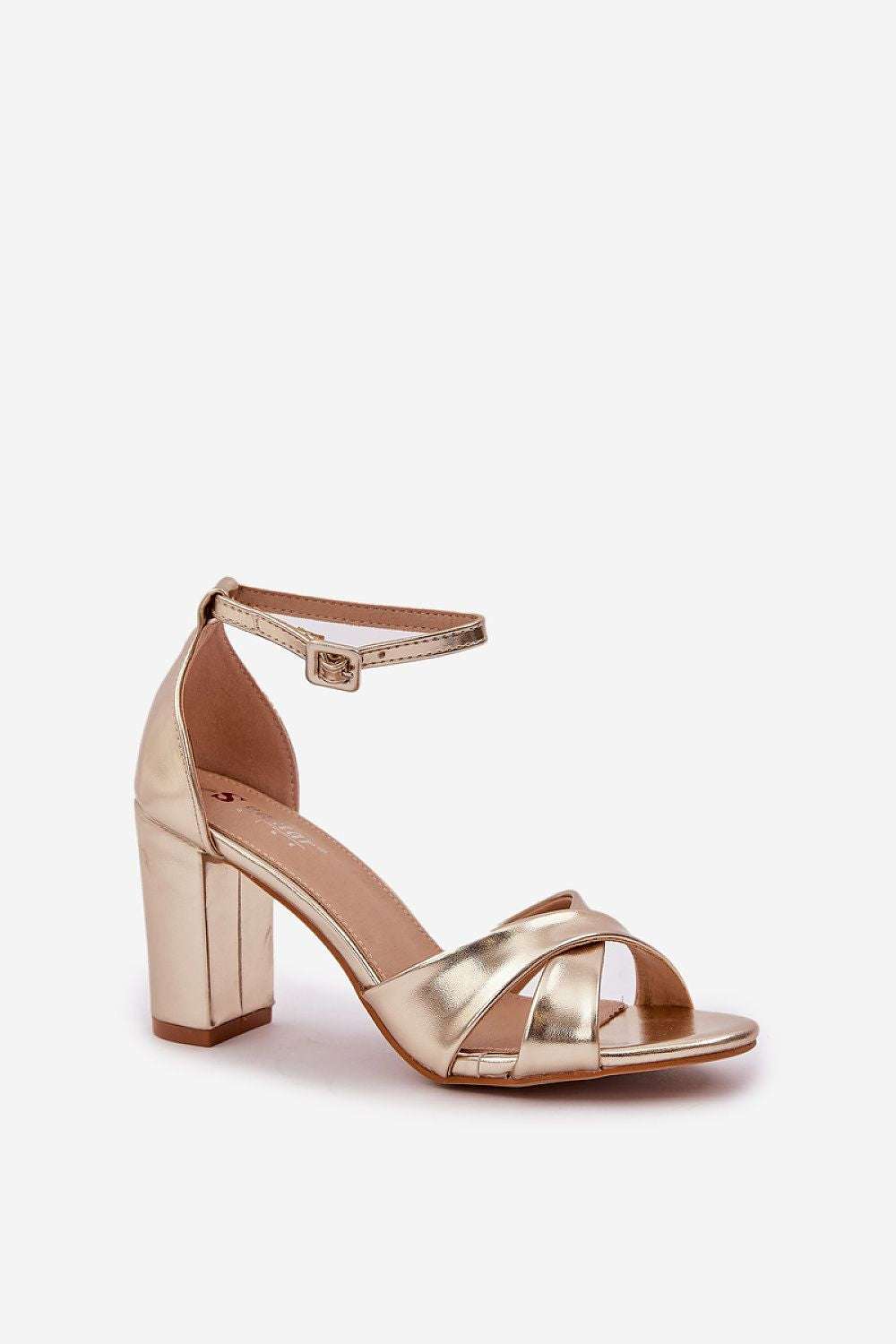  Sandále na opätkoch model 210144 Step in style 