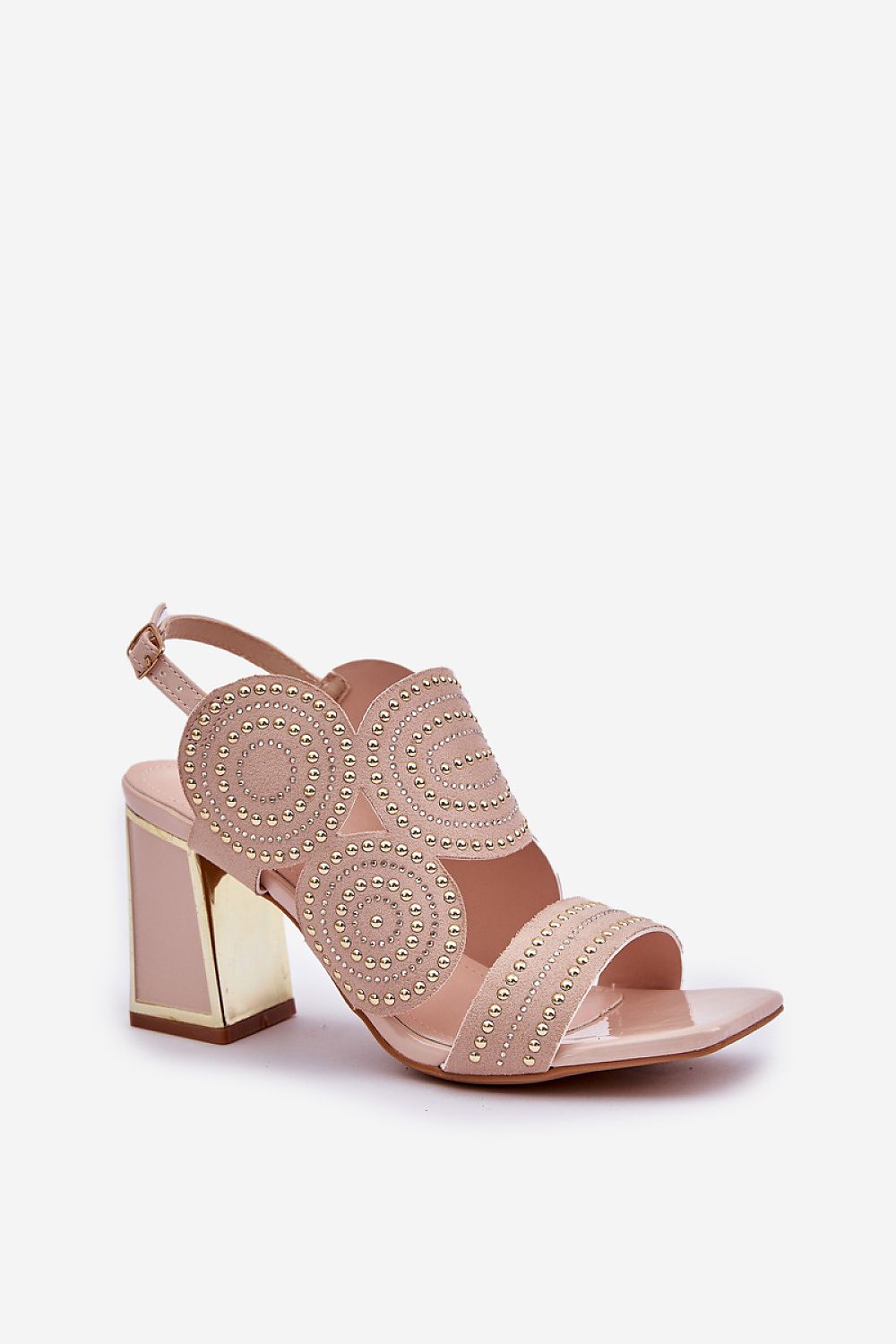  Sandále na opätkoch model 210710 Step in style 