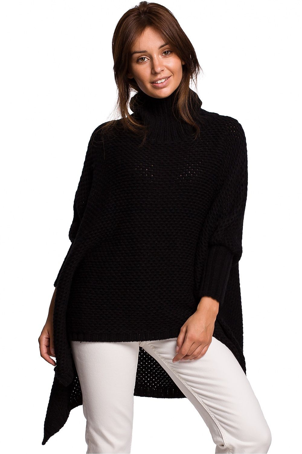 Pončo model 148263 BE Knit 