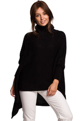  Pončo model 148263 BE Knit 