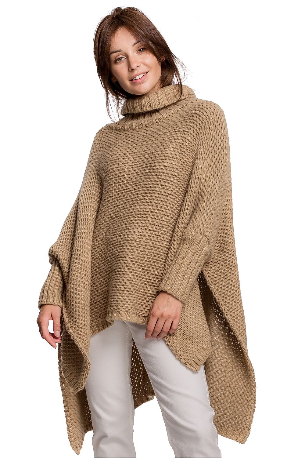  Pončo model 148264 BE Knit 