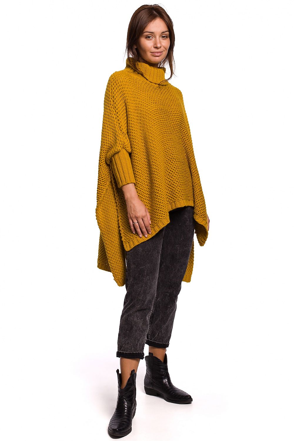  Pončo model 148265 BE Knit 