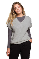  Bez rukávov model 157585 BE Knit 