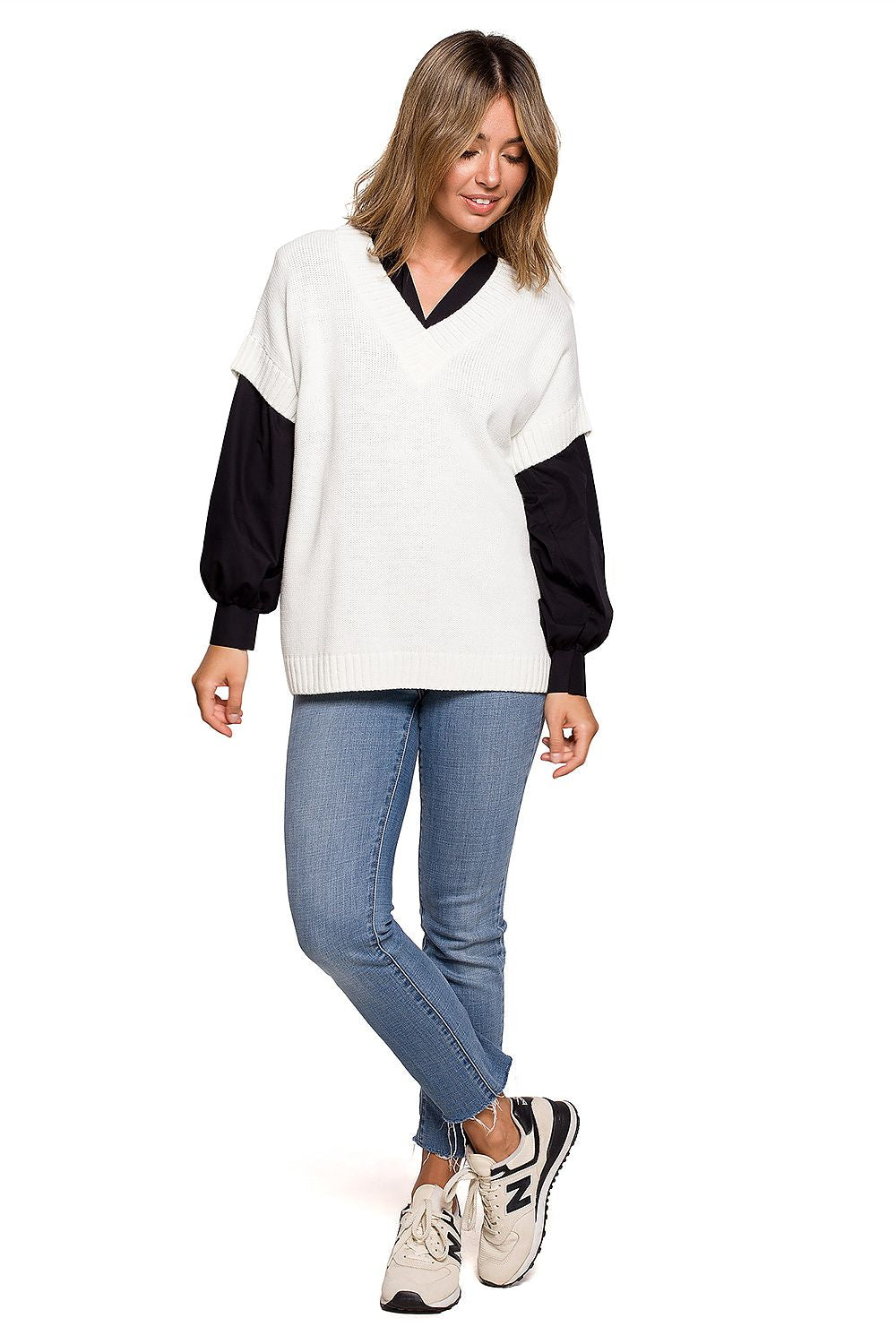  Bez rukávov model 157586 BE Knit 