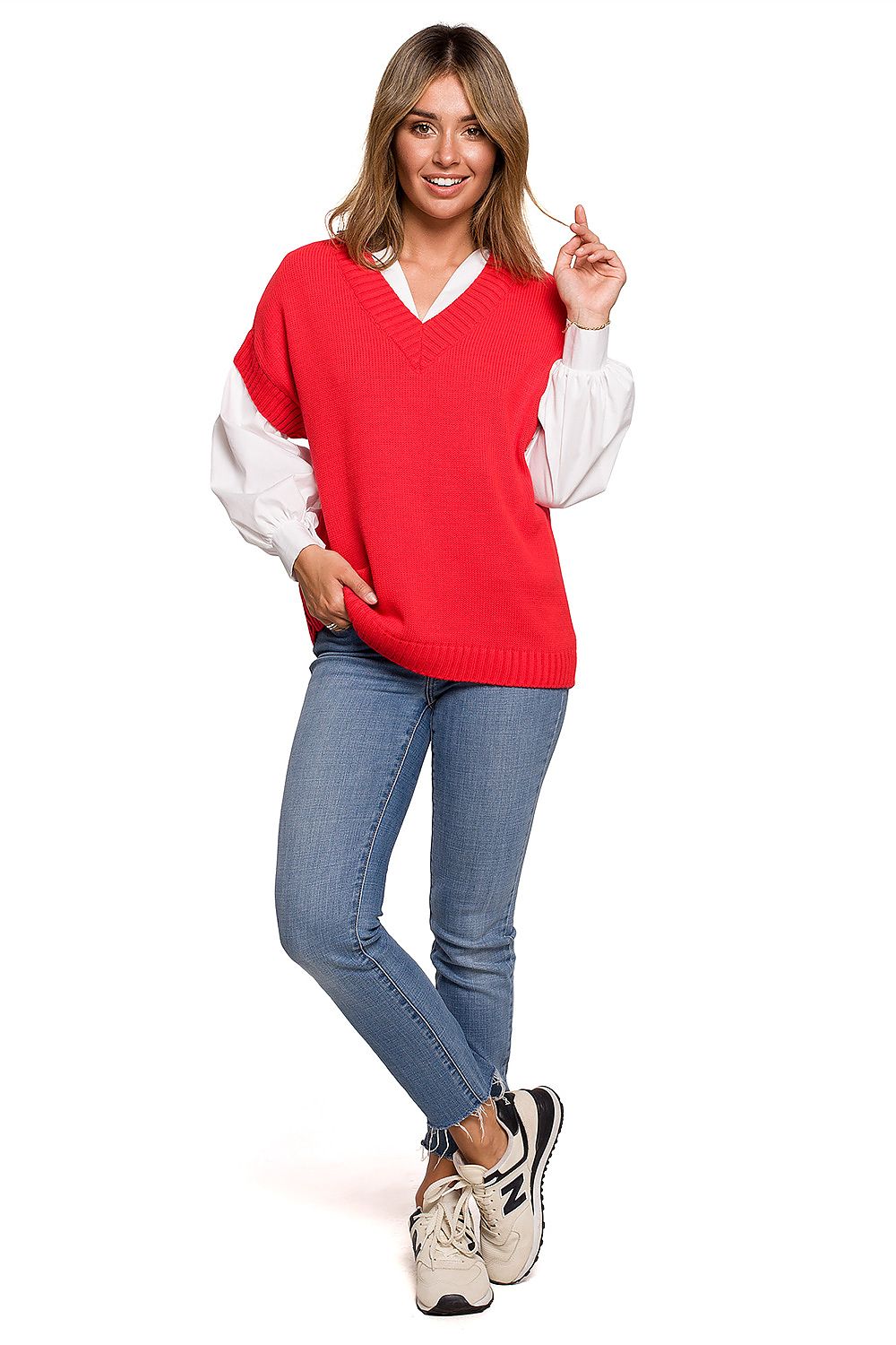  Bez rukávov model 157587 BE Knit 