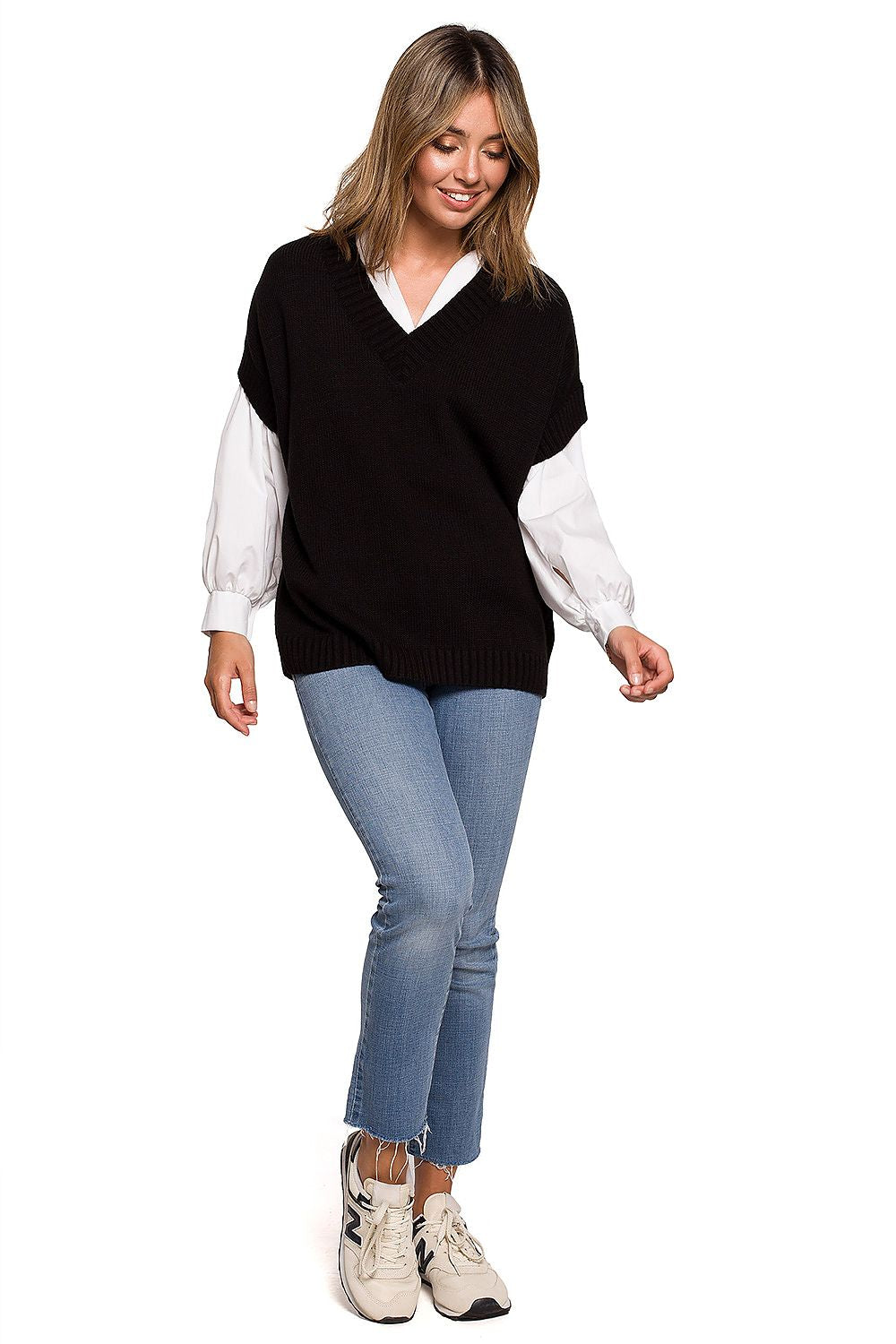  Bez rukávov model 157588 BE Knit 